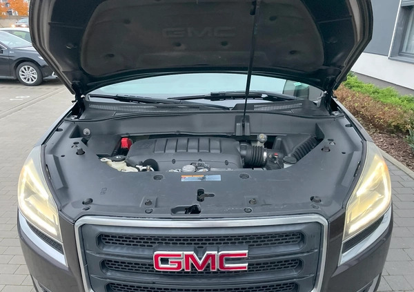 GMC Acadia cena 34999 przebieg: 269000, rok produkcji 2015 z Sulechów małe 172